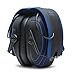 Lucid Audio HLT-BT-H-PH-TV Amped Sound Amplifying Bluetooth Hearing Headphones with Wireless TV Streamer - Black/Blue
