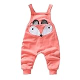 Molil Kids Baby Girls Boys Baggy Cartoon Fox Harem Pants