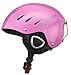 Lucky Bums Snow Sport Helmet with Fleece Liner, Pink, Large