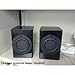 Knock-Down MDF 0.04 ft³ Micro Bookshelf Speaker Cabinet Pair