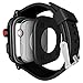Waterproof Apple Watch 4 case - 44mm Waterproof iWatch 4 Case Waterproof Apple Watch 4 Case iWatch 4 Series 44mm Waterproof Case for 44mm Apple Watch 4 Waterproof Case Band Black for Men Women Girls