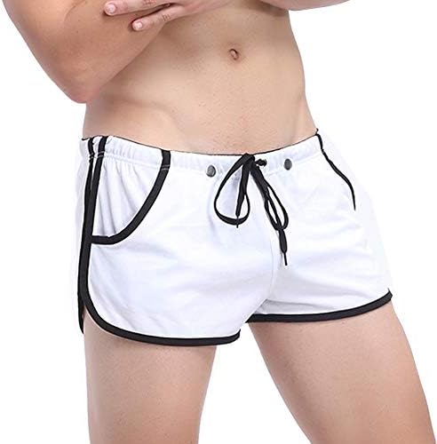 NewlyBlouW Mens Underwear, Causal Running Pocket Shorts Hot Pants Boxers Briefs Cotton Breathable Underpants