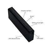 Bay Valley Parts High Capacity 3.7V 10000mAh External Rechargeable Portable Battery Pack Charger Power Bank For Samsung Galaxy S5, S4, S3, S2, Note 3, Note 2, Galaxy Tab 3, 2 -- iPhone 6, 6 PLUS, 5, 5S, 5C 4S, 4, iPod, iPad, iPad 4 ,The New iPad, iPad mini, iPad Air -- HTC One Mini , HTC One, One 2 (M8), One X S, Sensation XE XL, Wildfire S, Desire HD, Desire S, Incredible S -- Google Nexus One, 4, 5, 7, 10, Nexus S -- Nokia Lumia 600, 710, 800, 900, 920, 925,1020, N8, C6 -- LG G2, LG Optimus 3d, 2X, One -- Motorola ATRIX 4G, Photon 4G, Defy, Flipout, Milestone 2, Droid, Droid DNA, Moto X -- Blackberry Bold 9900, 9700, Curve 9300, 8520 --- Sony Ericsson Xperia X10, X10 Mini Pro, Arc --- Amazon Kindle, Kindle Touch, Kindle Fire --- Thunderbolt, Incredible, GoPro, Smart Watch, Sensation, EVO 4G, Bluetooth Speaker, Google Glass, most Smart Phones and 5V Tablets, Media Players, Digital Camera and other USB-charged Mobile Devices (Apple 30-Pin Adapter and Lightning Cable NOT Included) (Blac