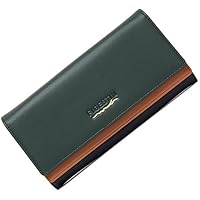 FIGESTIN Women Genuine Leather Clutch Card Holder Ladies Purse