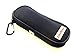 Allergy Medicine Carrying Case for EpiPen and Auvi-Q injectors & inhalers: Solid Black