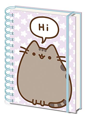 Pusheen Says Hi A5 Ring Binder Notebook Kitchen & Home