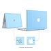 iBenzer Basic Soft-Touch Series Plastic Hard Case, Keyboard Cover, Screen Protector for Apple Macbook Air 13-inch 13