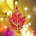 Happy Fall Party Decorations Colorful Magic Color Scratch Fall Leaves For Autumn Harvest Birthday Thanksgiving Party Supplies-40 Pack