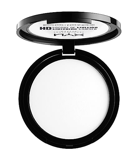 NYX PROFESSIONAL MAKEUP HD FINISHING POWDER, PRESSED SETTING POWDER – TRANSLUCENT