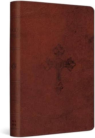 ESV Compact Bible (Buffalo Leather, Deep Brown): Holy Bible