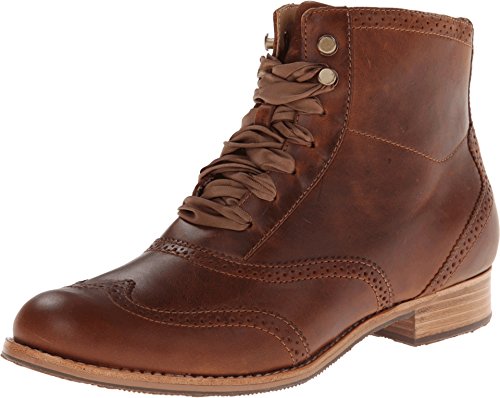 Sebago Women's Claremont Chukka Boot, Cognac Leather, 9.5 M US