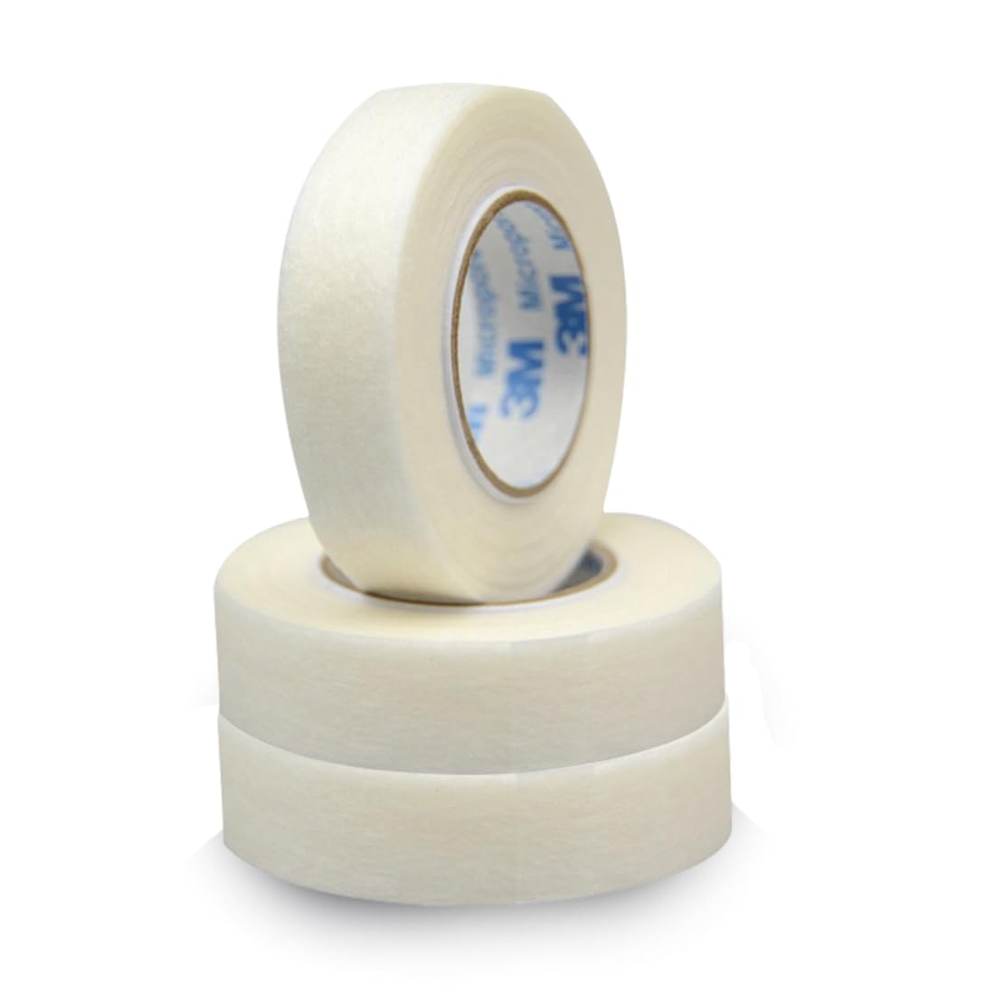 ZKSXOA Microporous Surgical Tape 1.2cm x 9m | 3 Rolls Micropore Surgical Tape | Medical Tape for Skin, Dressings and Face | First Aid Tape Suitable for Sensitive Skin