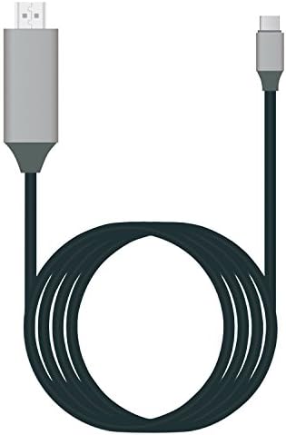 USB C to HDMI Cable Ivyard USB 3.1 Type C Male to HDMI Male 4K x 2K Cable for the Mobile Phone&amp;Note Book/Mac Book. (6.56ft) (Black)
