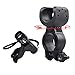 MChoice Torch Clip Mount Bicycle Front Light Bracket Flashlight Holder 360°Rotation Black
