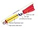 US Sense LED Slingshot Finger Rocket, 6 Pack Foam Rocket Launchers, Soars Up to 100 Feet, Outdoor Indoor Camping Game Activities, Party Favors Toys, Stocking Stuffers for Kids Age 4 5 6 7 8 9 +