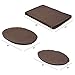 Richards Micro Fiber Dinnerware Storage Set, 8-Piece, Brown
