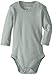L'ovedbaby Unisex-Baby Newborn Organic Long-Sleeve Bodysuit, Seafoam, 6-9 Months