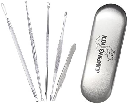 Professional Blackhead &amp; Acne Remover Kit, Extractor treatment kit for Blemishes, Zits, Pimples, Whiteheads, and Facial Comedones