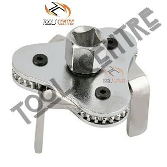 TOOLSCENTER Three Leg Two Way Oil Filter Wrench Car Universal Adjustable Remover Socket