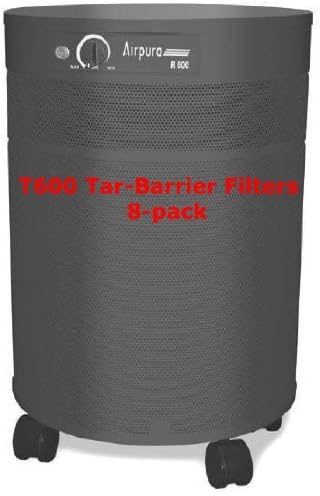 Airpura Industries T600 6pk Replacement Tar Barrier Filters for the T600