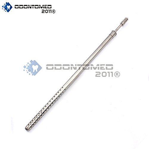 OdontoMed2011 Poole Straight Suction Tube 9.25" Width 10MM Stainless Steel ODM