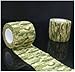 Marsway 4 Rolls Outdoor Multi-functional Camo Tape 15' Length x 2