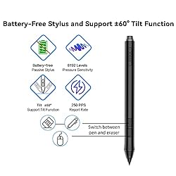 Drawing Tablet VEIKK A15 10x6 inch Graphics Pen