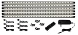 Inspired LED - Pro Series 42 LED Super Deluxe Kit - 3000K Warm White - Under Cabinet Lighting Kit LED Plug in