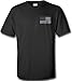 Black Made USA Flag Subdued Banner Print Shirt - Large