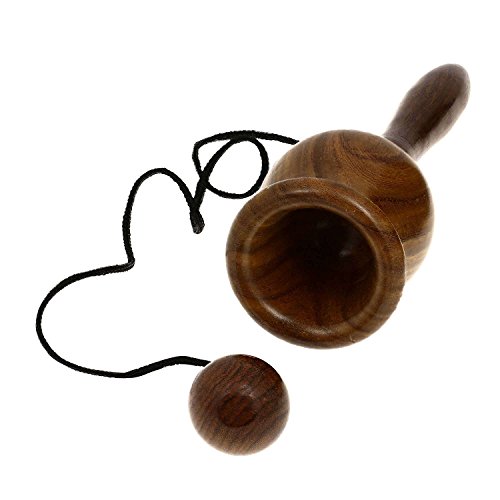 The StoreKing Father’s Day Gifts Rosewood Cup and Ball Game Wooden Toys Handcrafted Gifts for Kids, Men & Women