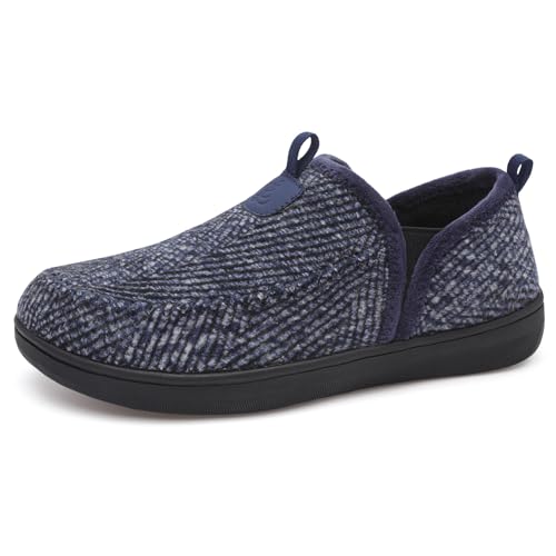 LeIsfIt Men's Slip-on House Slippers