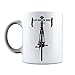 Bang Tidy Clothing Printed Mug and Coffee Cups Life Behind Bars Road Cycling Funny Mugs Novelty Gift Idea