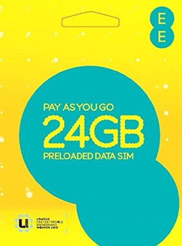 Ee Payg Sim Card Preloaded With 24 Gb Of 4gee Data Buy Online At Best Price In Uae Amazon Ae