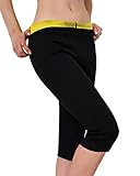 Roseate Women's Slimming Pants Body Shaper Thigh Shapewear Sweat Capris Neoprene 3XL