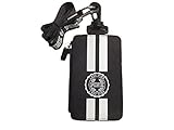 Victorias Secret Lanyard ID Holder Zipped Wallet Case Black