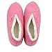 Home Slipper Women's Adult Youth Light Soft Coral Plush Indoor House Anti-Slip Slipper Boots