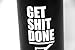 Hydracup Get Shit Done - [1QTY] Insulated Thermos Cup, 32oz Double Wall Vacuum Insulated 18/8 Stainless Steel 24hr Cold, 12hr Hot, Coffee Thermos, Powder Coated (Get Shit Done, 32 Ounce)