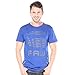 G-Star Raw Men's Radcord 1 Regular Shortsleeve Crewneck Tee in Compact Jersey Hudson Blue