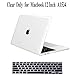 TWINSCASE MacBook 12 Inch Case Clear A1534,Version 2015-2018,Super Clear Glossy Clear Case for MacBook 12 Inch Retina Display- [True Fit][Ultra Slim]
