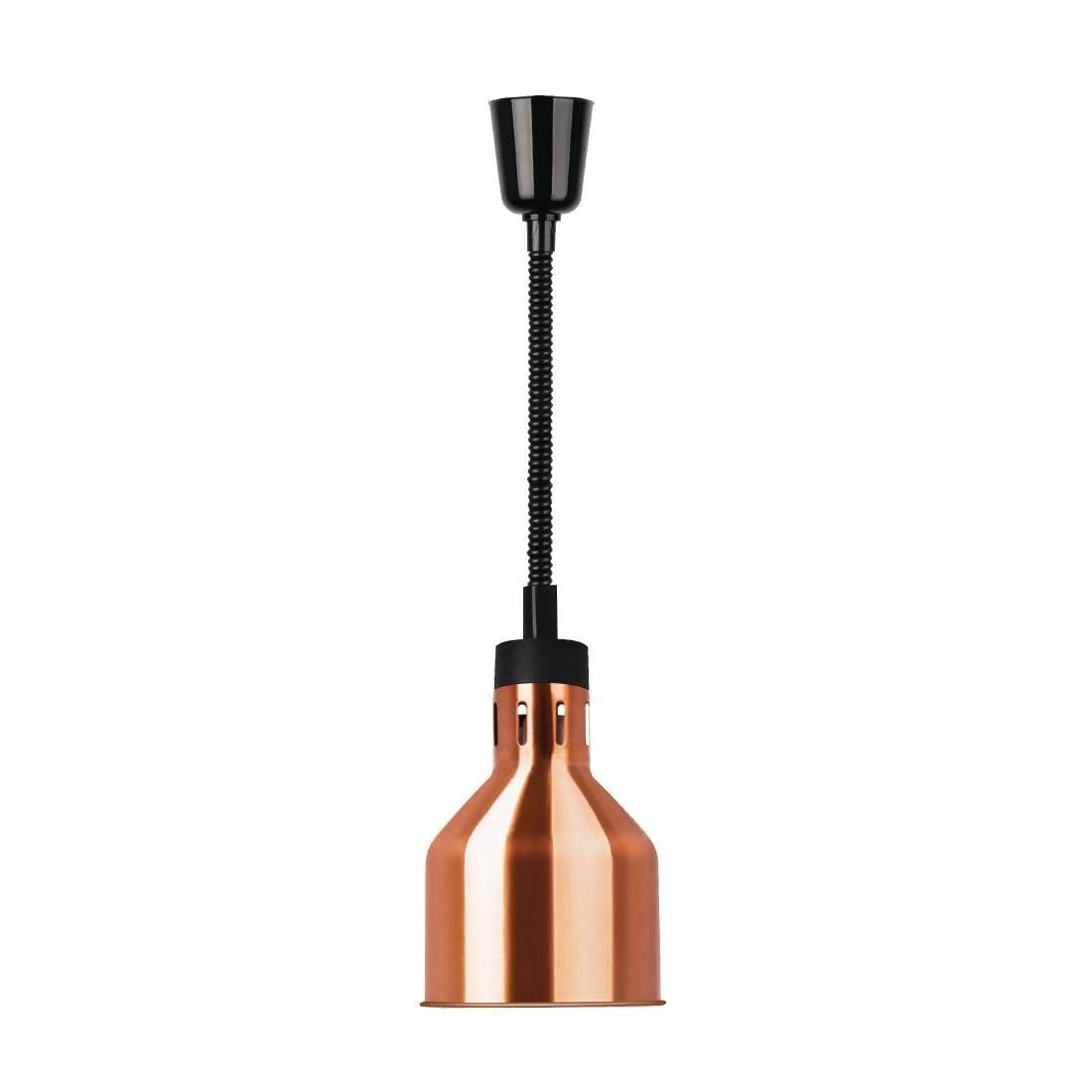 Retractable Heat Shade - Copper Finish