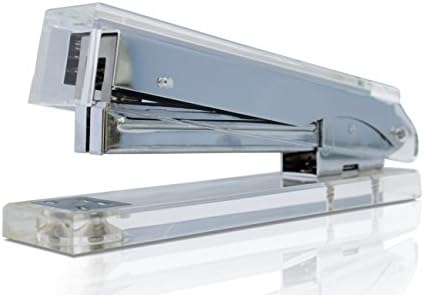 Best Silver Office Space Stapler with Modern Design, 20 Sheet Stapling Capacity, E-book