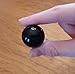 Ben Wa Balls 2-pcs Set, Undrilled, 1.0' Diameter, Black Obsidian Gemstone, for Kegel Exercises to Train and Strengthen Pelvic Floor Muscles