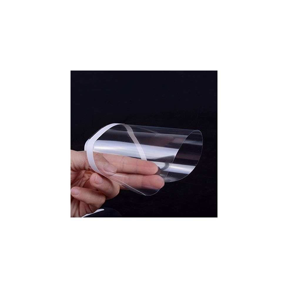 LWBTOSEE 50 PCS Disposable Face Shield Shower Eye Protector, for