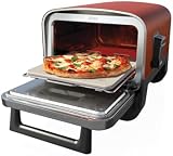 Ninja Woodfire 8-in-1 Electric Pizza Oven Rotisserie Smoker BBQ Dark Orange view 2