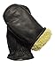 Raber Gloves Women's Winter Cowhide Leather Mitten Size M Color Black