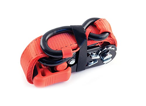 Erickson 31423 Sliding Ratchet Strap (with Cap Locks, 1 1/4" x 8', 2000 lb.), 2 Pack