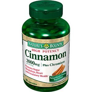 Nb Cinnamon 2000mg W/Chro Size 60ct Nb Cinnamon 2000 Mg Plus Chromium High Potency 400mcg 60ct