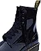 Black Flat Satin Ribbon Bootlaces, Shoelaces My Ribbon Laces™ for Women & Mens 3 6 8 10 Eyelet Style Boots Trainers Sneakers