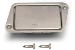 Myles Music Shop Active Bass Guitar Pickup 9V Battery Cover Metal Steel Opening Battery Holder Case (Bevel), MU2405-1