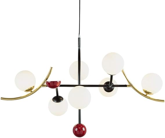 Kreative moderne Pendelleuchte, g9 Nordic Chandeliers Sphärischer